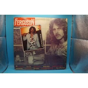 Jay Ferguson All Alone in the End Zone Vinyl LP 1976 Asylum Records 7E-1063 Rock